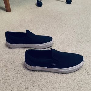 Vans Slip-on Shoes Black Textured